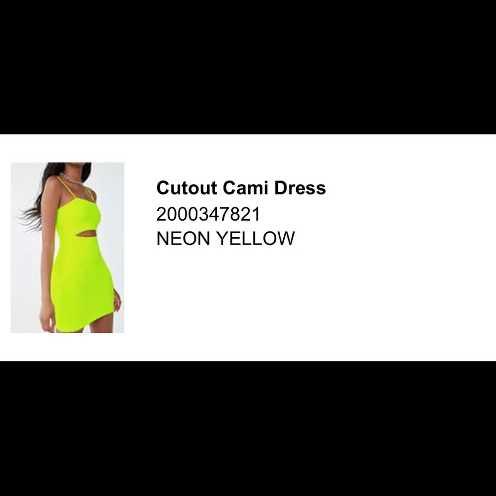 Neon Dress